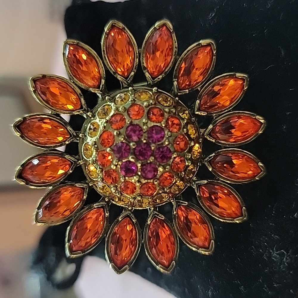 Sunflower ring Heidi Daus